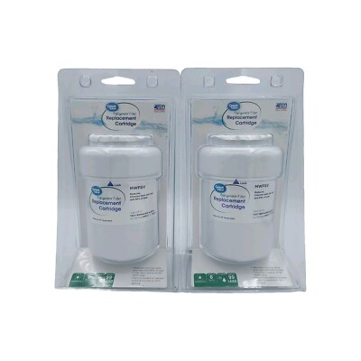 GE MWFGV Refrigerator Water Filter Replacement GV1PKMWF-MWFGV (2 PACK)