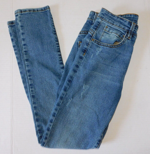 Boys Blue Jeans Size 12 Slim Denim Vintage Denim Tennis Trading Company - Picture 10 of 10