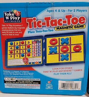 Take 'N' Play Anywhere™ Tic Tac Toe – PlayMonster