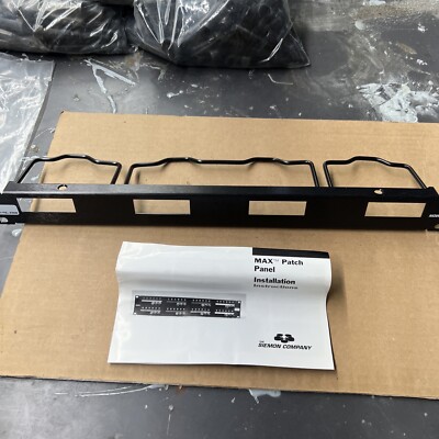 Black Box AC1011 6-port Panel  Cover  New!