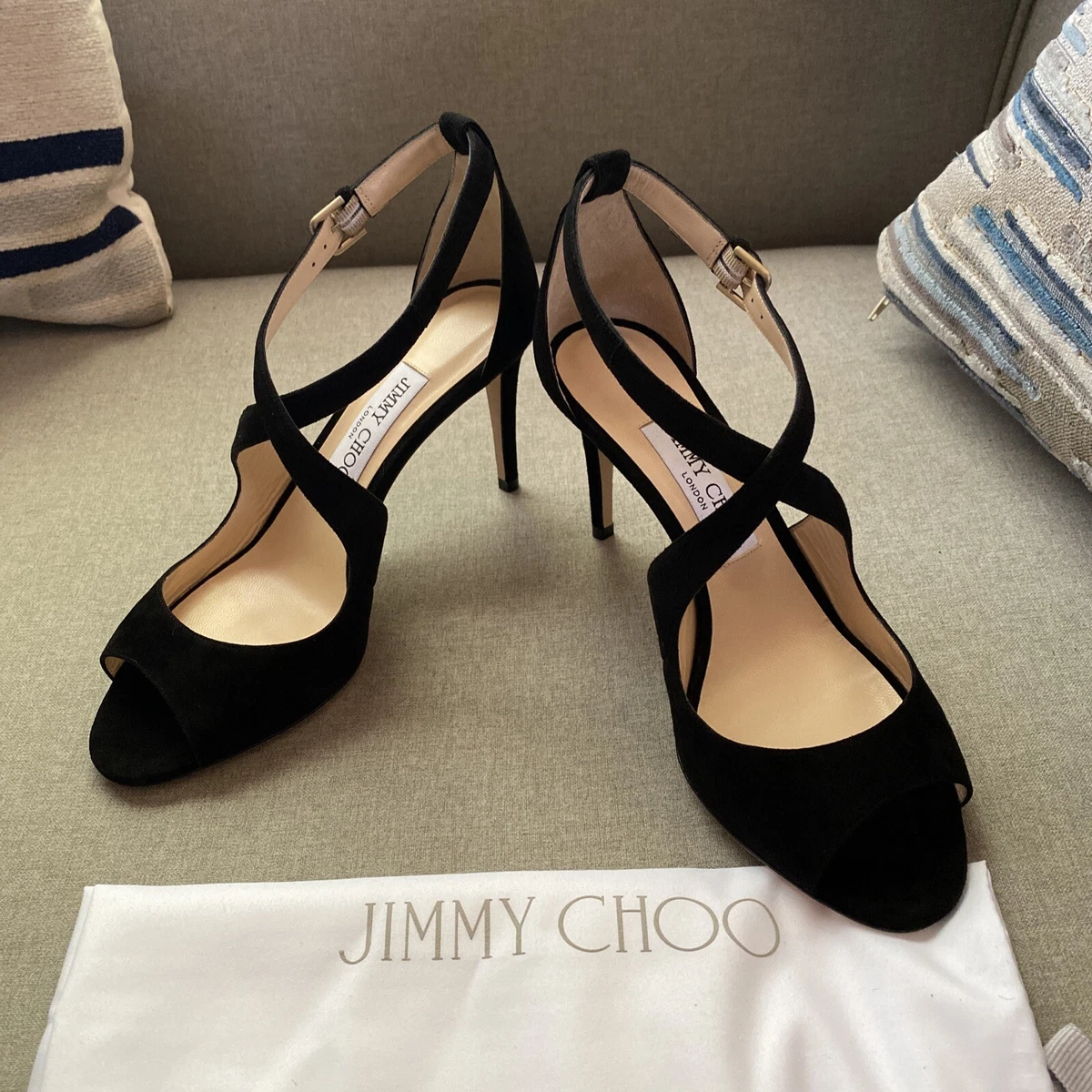 Jimmy choo hotsell emily 85 black