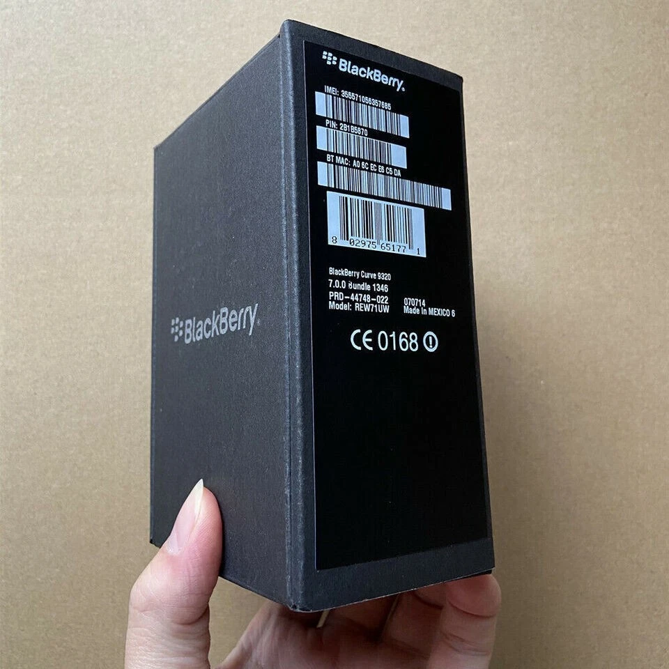 Original Unlocked BlackBerry Curve 9320 Black GSM 3G GPS QWERTY Smartphone - Image 2 of 4