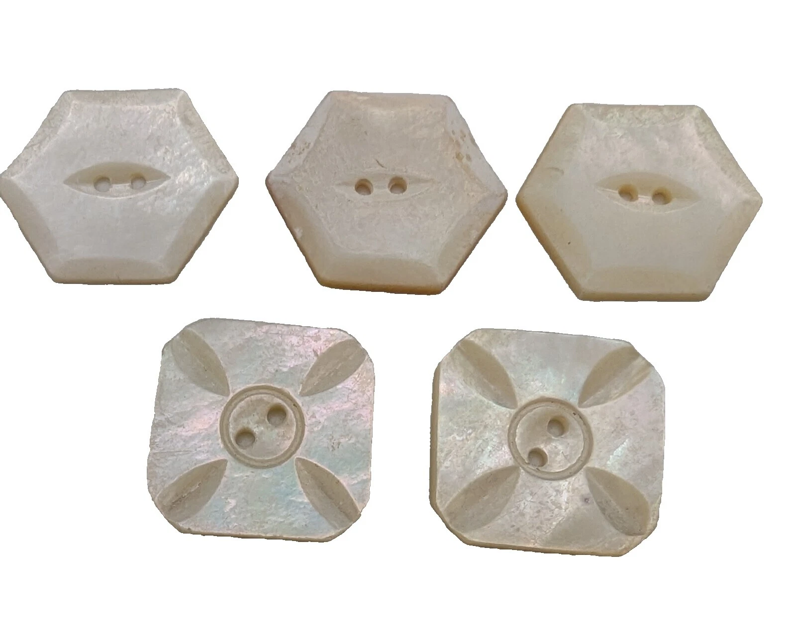 Mother of Pearl Blazers & Suits White Sewing Buttons