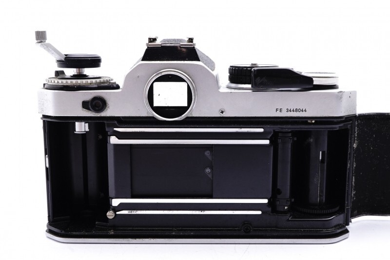 Excellent+ Nikon FE Silver 35mm SLR Film Camera From Japan 152663