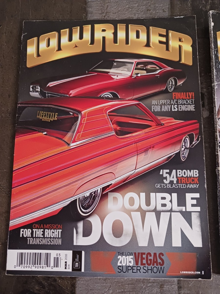 Lowrider Magazine Mar & July 2016 The Rivieras The Caprices 60's