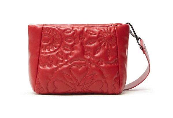 Desigual Bols Big Amber Crossbody Bag UmhäNgetasche Tasche Rojo Oscuro Rot-image