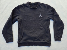 Air Jordan Flight Jumpman Pullover Black Sweatshirt Melo 10th Div Youth Size XL
