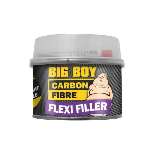 Big Boy Carbon Fibre Flexi Filler Strong Ultra Light Plastic Metal Dents 250ml