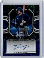 2023 Elite Extra Edition Hidden Gems Tommy Specht Auto (B34) A1 Rangers