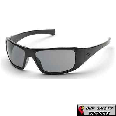 PYRAMEX GOLIATH SAFETY GLASSES SMOKE GRAY LENS SUNGLASSES SB5620D Z87+ (1 PAIR)