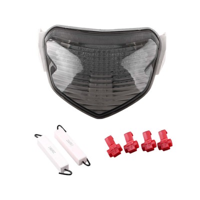 LED Brake Stop Rear Tail Light Motorcycle Smoke For SUZUKI GSXR600 750 2004-2005