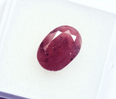 Natürlicher Roter Ruby GGL-zertifiziertes Oval 5.05 Ct Edelstein, 1x