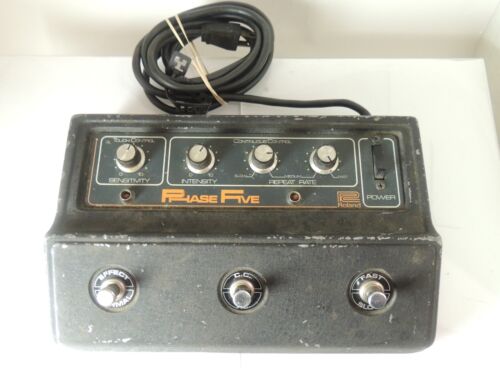 Vintage Roland Boss AP-5 Phase Five Phaser Effects Pedal Free USA Ship - Afbeelding 1 van 9