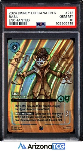 Basil - Disguised Detective graded PSA 10 for sale on eBay