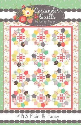 Plain & Fancy Quilt Pattern by Coriander Quilts