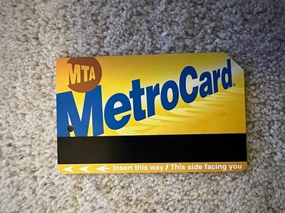 New York MTA Metro Karte U-Bahn 2013 NYC Reisepass Sammlerstück eingestellt A+