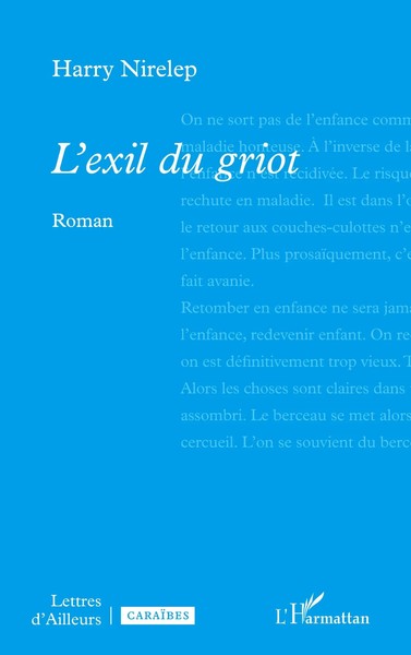 L'exil Du Griot Harry Nirelep Taschenbuch Lettres D'ailleurs FranzöSisch 2025-image