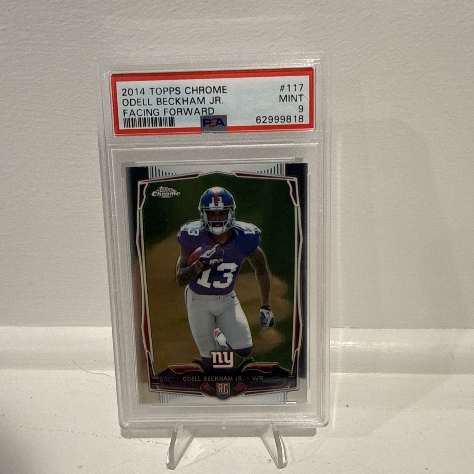 2014 Topps Chrome - Odell Beckham Jr. #117 Facing Forward (RC)