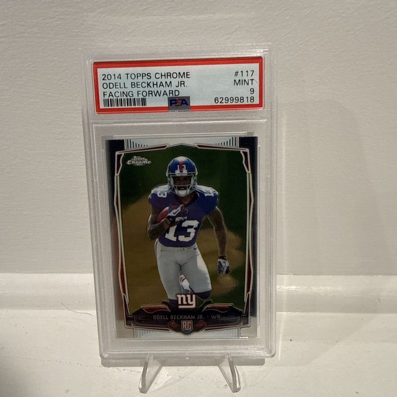 2014 Topps Chrome - Odell Beckham Jr. #117 Facing Forward (RC)