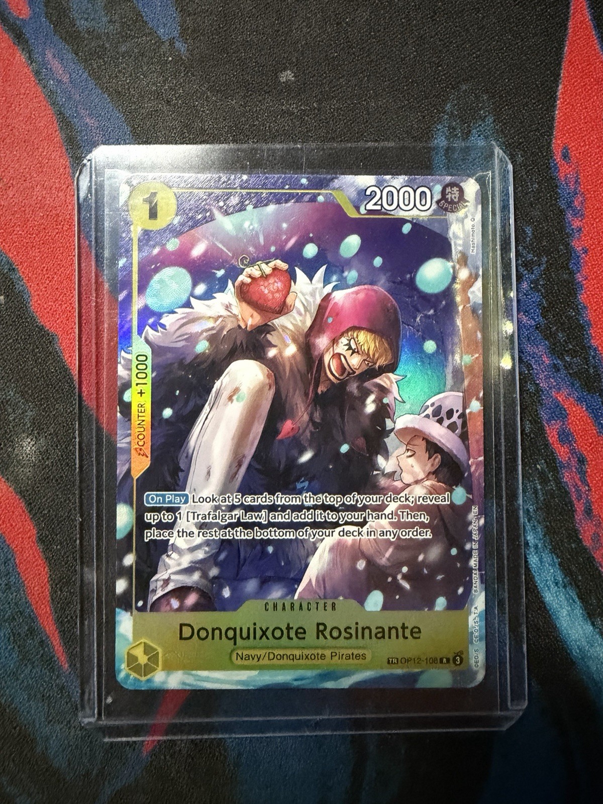 Donquixote Rosinante - OP12-108 The Azure Sea's Seven Foil Treasure Rare