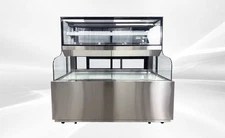 Commercial Open Air Sandwich Refrigerated Merchandiser NSF 59 in. 18.9 cu. ft. E