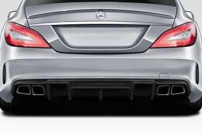 For 2012-2018 W218 CLS63 Duraflex Heaves Rear Diffuser - 1 Piece