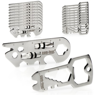 20-teiliges Multitool-Set - Funktionswerkzeug aus Edelstahl mit 22 Funktionen