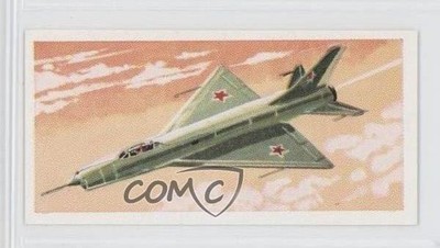 1961 Lyons Tea Wings of Speed Tea Soviet Fighter E-66 #23 0a3
