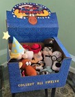 Rocky and Bullwinkle Set of 8 Beanbag Plush Cvs with Store Display Box (Read)