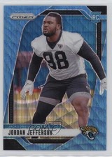 2024 Panini Prizm Rookies Blue Wave Prizm 72/230 Jordan Jefferson #358 f9s