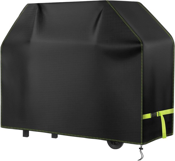 Vdisrr Grillabdeckung Wetterfest, 420D Oxford Grill Abdeckung 152X68X119Cm,-image