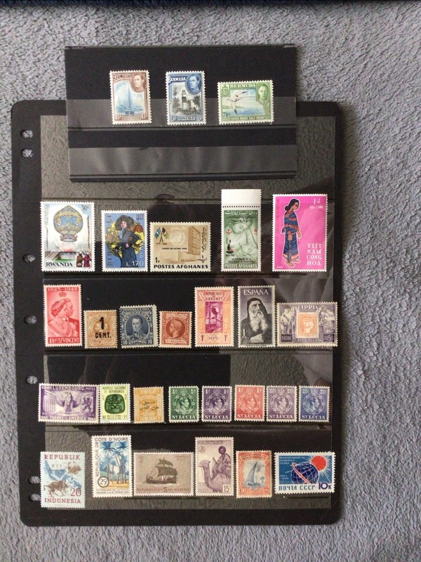 Special Bermuda Stamp Lot A-517 w/extras