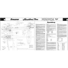 Piano di costruzione Minimoa piano di modellismo