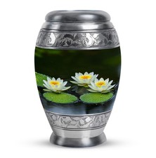 Lotus Cremation Urns For Adult Small Keepsake Human Ashes Decorative Urn 3 Inch