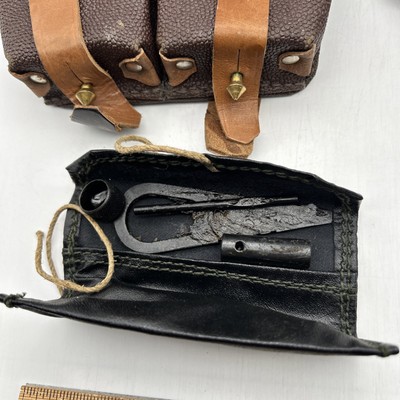 Mosin Nagant Soviet Era Cleaning Kit, Sling, Magazine Holders