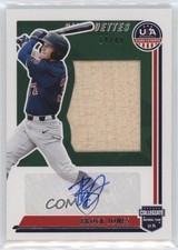 2022 Panini USA Baseball Stars & Stripes Bats 14/49 Brock Jones #SIL-BJ Auto uk2