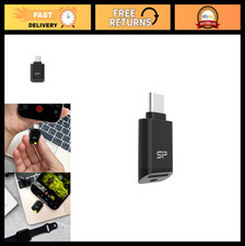 USB Type-C MicroSD Card Reader, High-Speed Data Transfer, Compact Design
