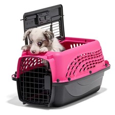 Petmate Dog Crates for Small Dogs  Cat 19.0"L x 10.0"W x 13.0"H, PINK