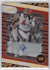 2024 Absolute Rookies Orange Spectrum Signatures 71/75 Jer'zhan Newton Auto 3hd