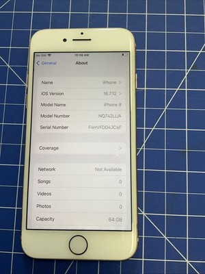 iphone 8 unlocked 64gb Read Description E384