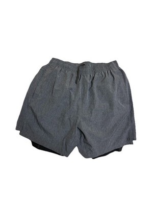 SKORA QWICK DRY Athletic Shorts Lined Men Small Grey Polyester Blend Gym Workout