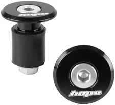 Grip Doctor Bar End Plugs - Hope Grip Doctor Bar End Plugs, Black - Bar End Plug
