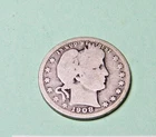 1908-O BARBER QUARTER