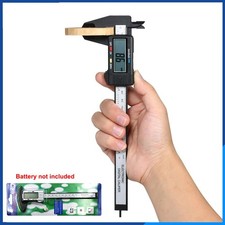 Digital 6" 150mm LCD Carbin Fiber Electronic Digital Vernier Caliper Micrometer