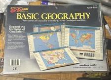 GeoSafari Basic Geography Cards Complete Pack With Plastic Case