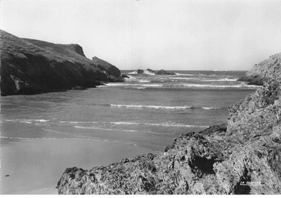 56 Belle Ile en Mer #MK43177 Strand Der Vazen Postkarte