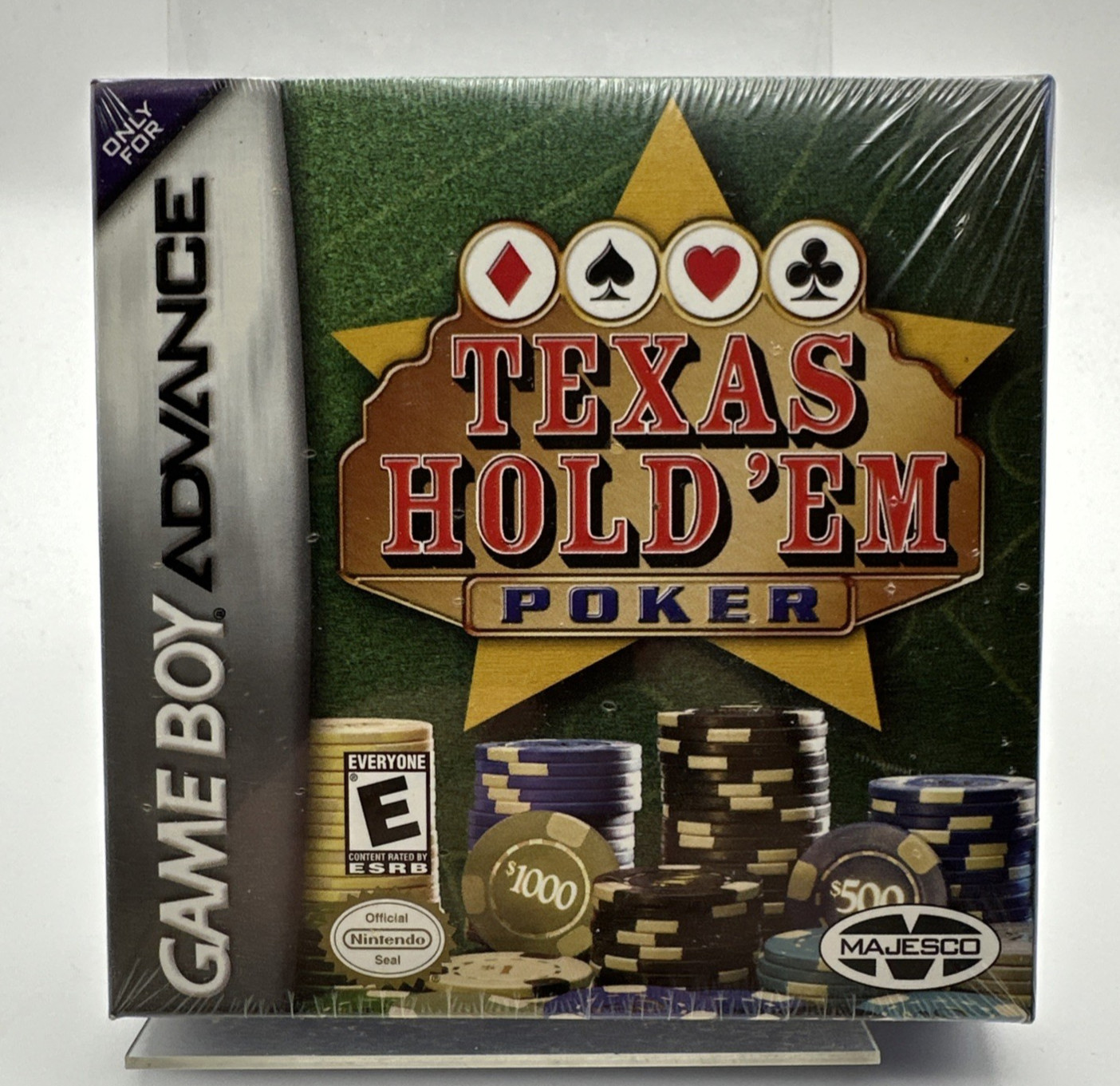 GBA Texas Hold ‘Em Poker, New And Sealed