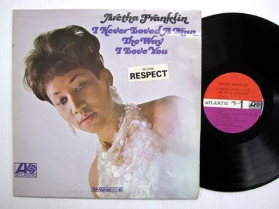 Aretha FRANKLIN I Never Loved A Man The Way I Love You LP Soul VG++ vinyl