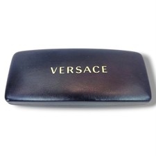 Versace Universal Black Hard Large Case - Sunglasses Eyeglasses Velvet Lined Box