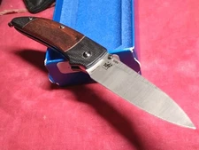 ✨ GENTS ✨ Benchmade🦋 480 (Shoki Nak-Lok) ⚡Nakamura⚡(Wine Wood/S30v) New! 🎁